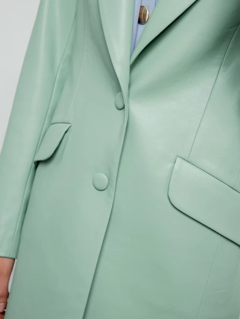 Пальто Melania экокожа