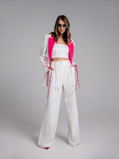 Жакет на шнуровке  Жакет на шнуровке