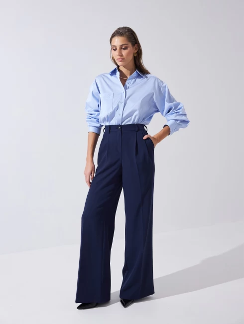  Брюки палаццо 