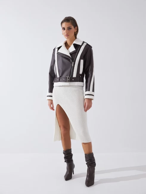  Косуха с мехом