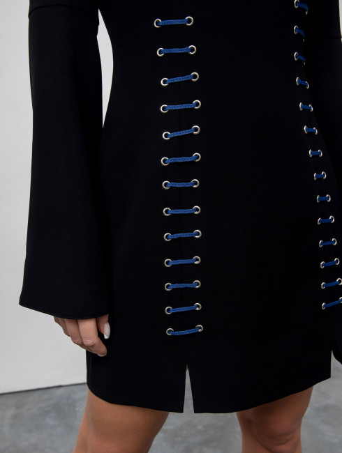 Платье "Jane" с люверсами