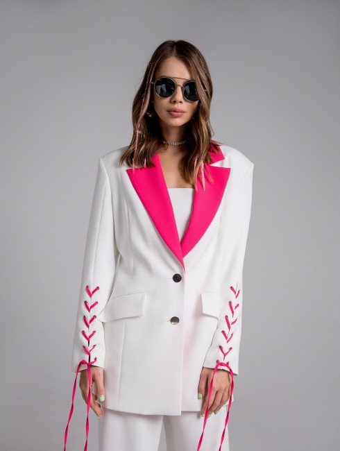 Жакет на шнуровке  Жакет на шнуровке