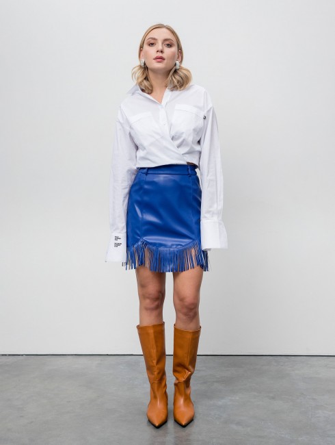 Юбка эко-кожа "Spirit"