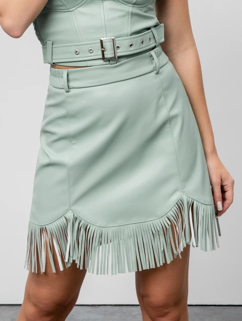 Юбка эко-кожа "Spirit"