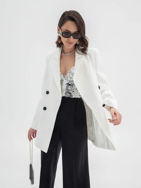 Жакет ласточкино крыло