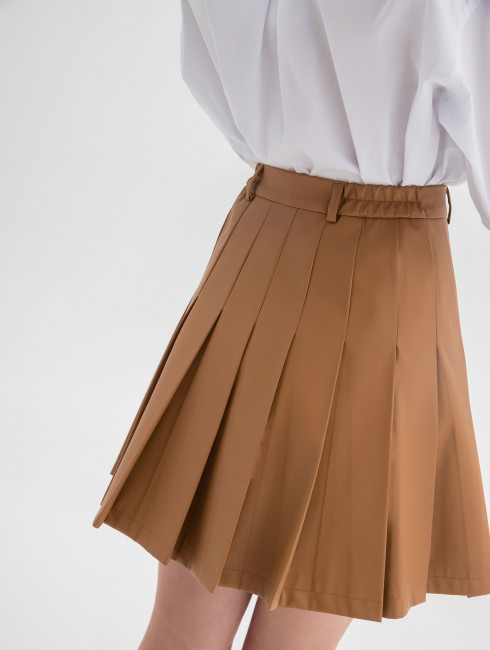 Юбка теннисная из эко-кожи  Юбка теннисная из эко-кожи