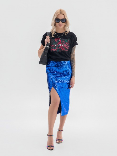 Юбка из пайеток  Юбка из пайеток