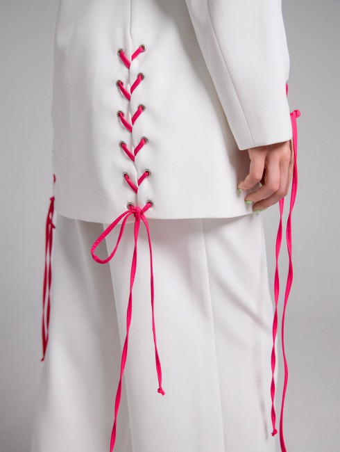 Жакет на шнуровке  Жакет на шнуровке