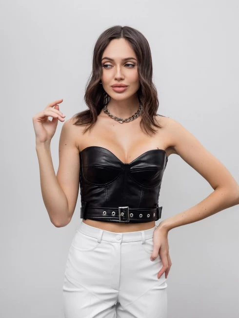 Корсет эко-кожа "Salma"