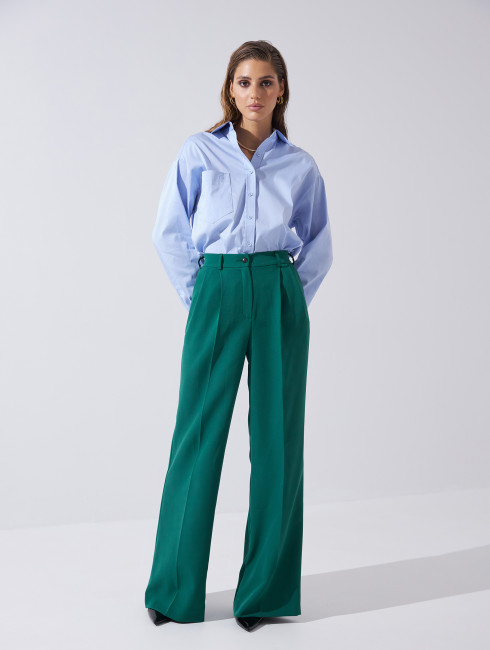 Брюки палаццо 