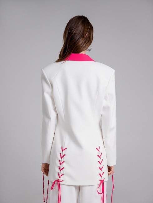 Жакет на шнуровке  Жакет на шнуровке