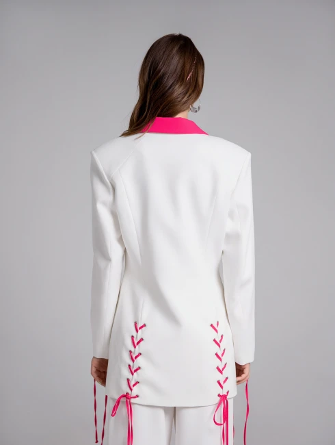 Жакет на шнуровке  Жакет на шнуровке