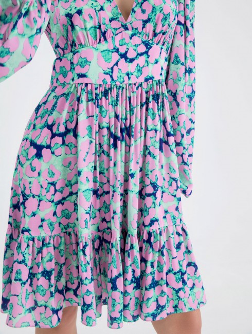 Платье с ярусами  Платье с ярусами