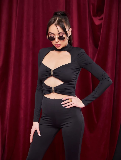  Комбинезон черный