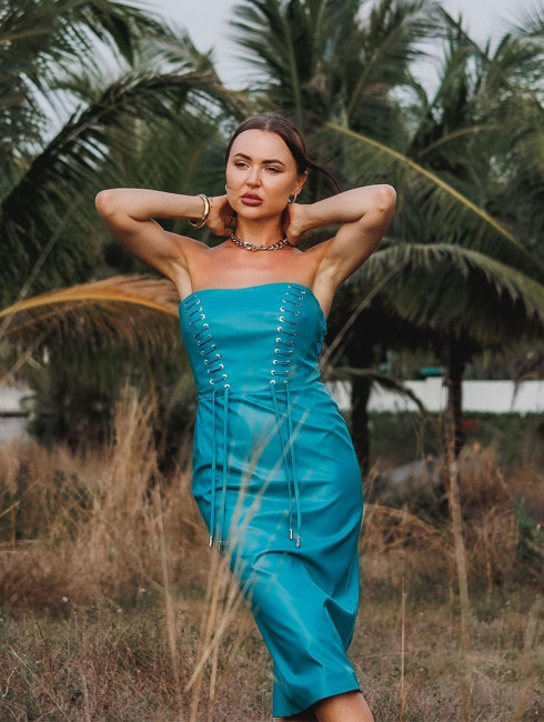 Платье из эко-кожи "Ornella" Платье из эко-кожи "Ornella"