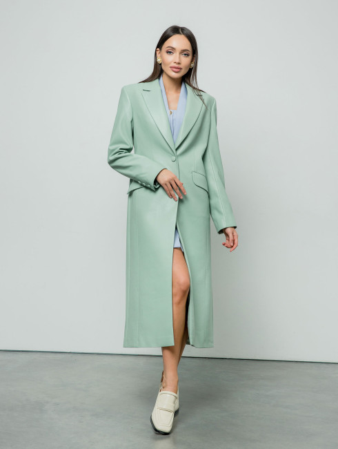 Пальто Melania экокожа