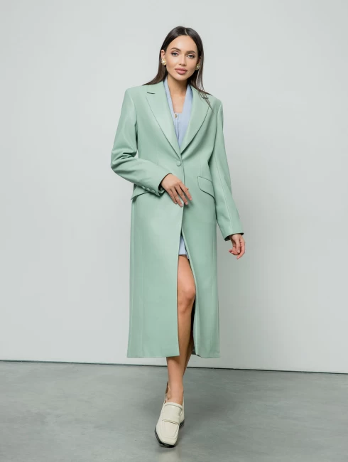 Пальто Melania экокожа