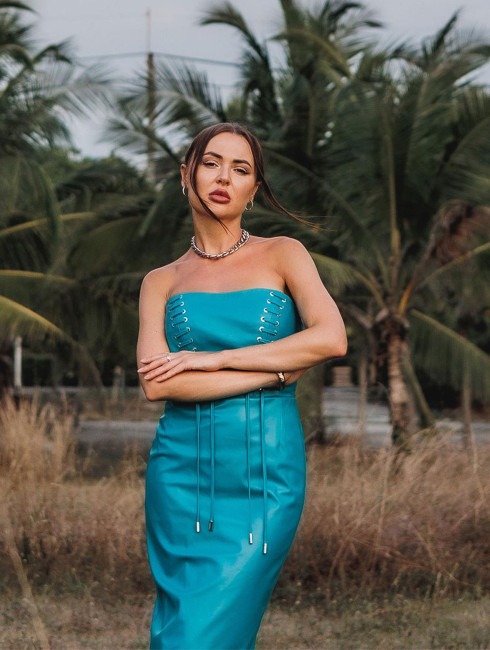 Платье из эко-кожи "Ornella" Платье из эко-кожи "Ornella"