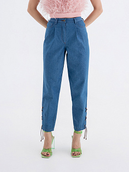 Джинсы слоучи "Юнид" 