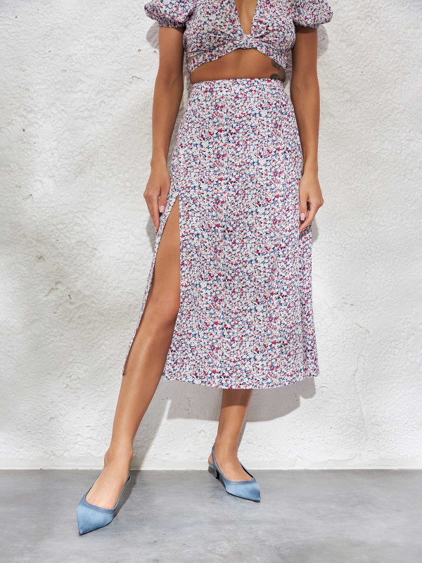 Юбка с принтом "Capri" Юбка с принтом "Capri"