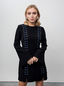 Платье "Jane" с люверсами